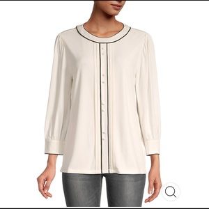Karl Lagerfeld Paris Piped Tunic